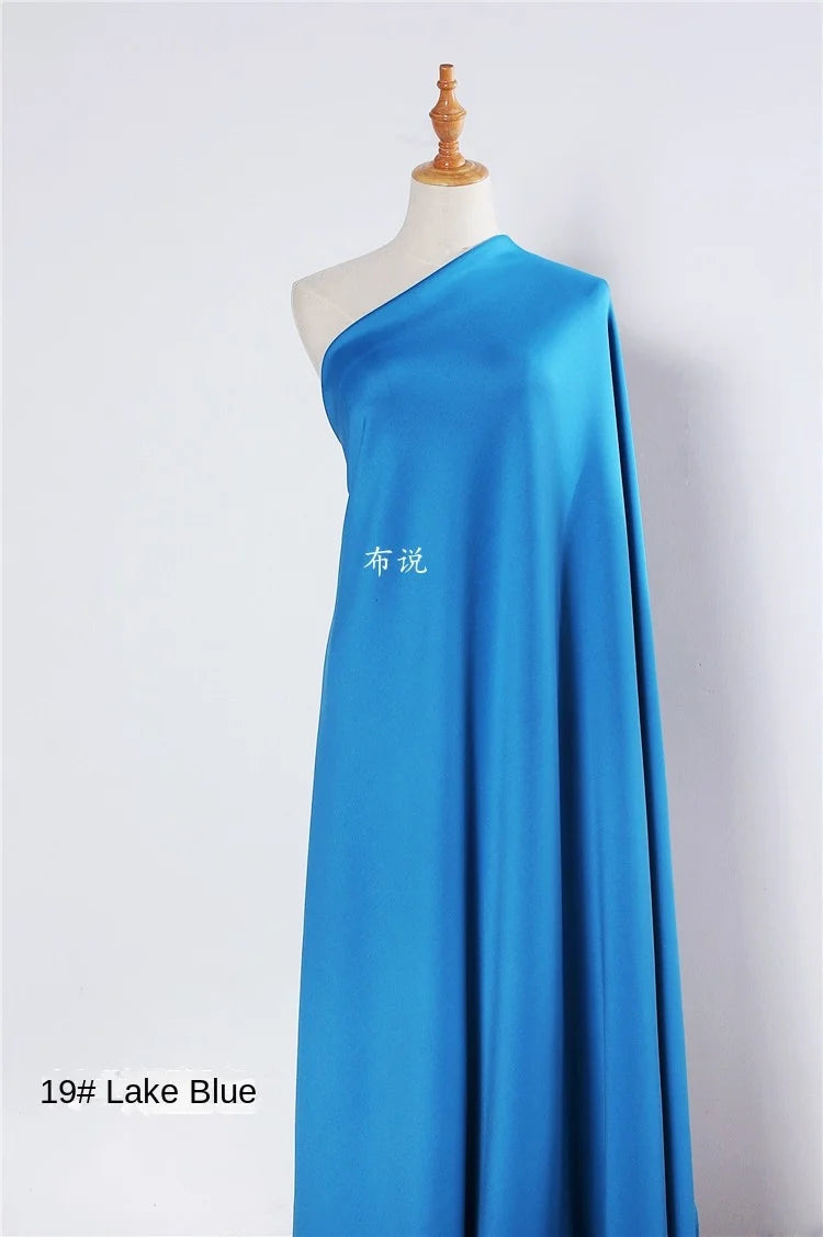 Space Cotton Fabric Thin Clothing Designer Four Sided Elastic Wholesale Cloth Diy Sewing Polyester Spandex Material