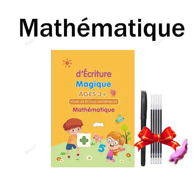 Sank Magic Practice Deutsch Übungsbuch Stift Spanisch Kalligraphie Für Kinder Kostenloses Abwischen Englisch Französisch Wiederverwendbares Schreiblernbuch Kostenloser Versand