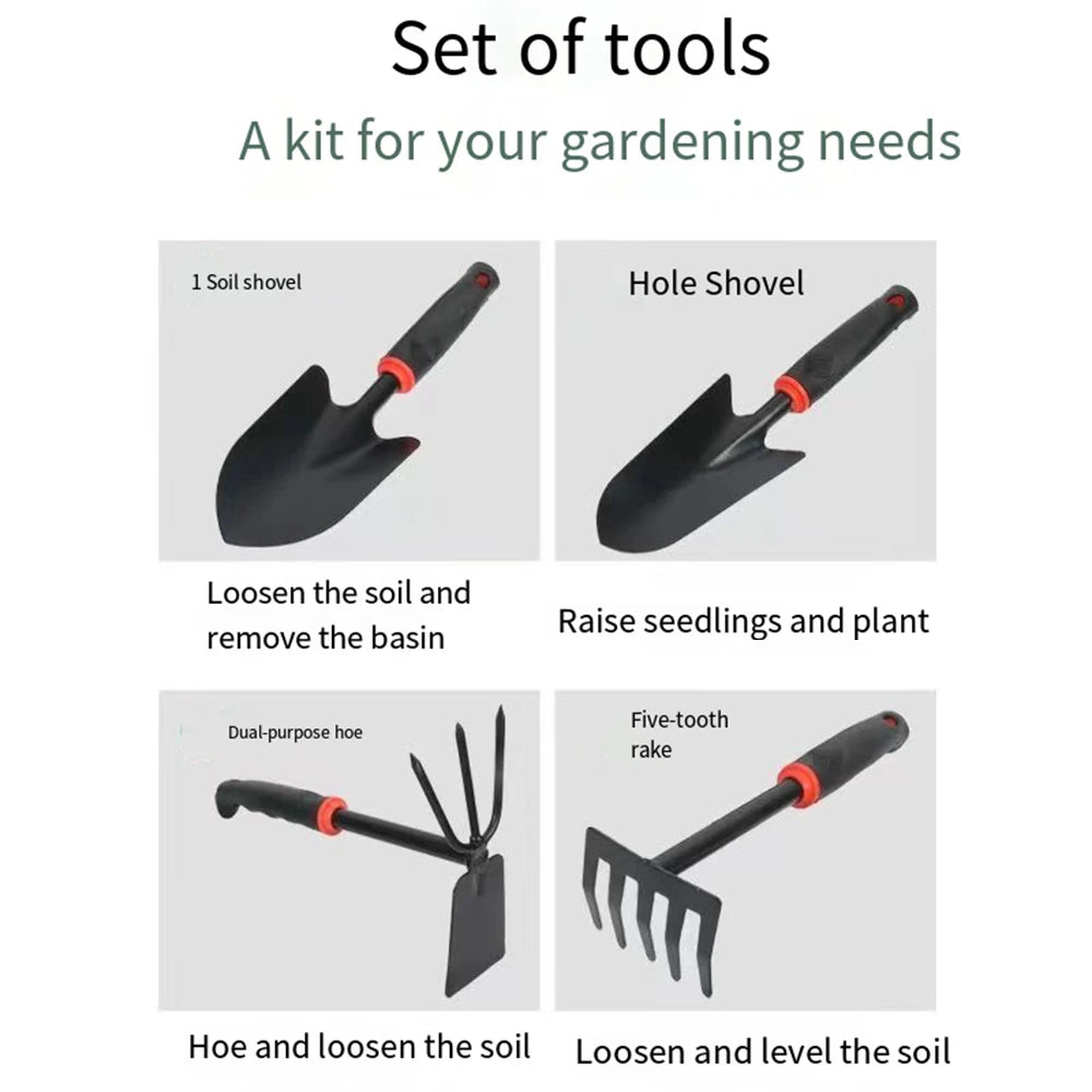 Pelle de jardinage, lot de quatre petites pelles, outils de jardinage pour légumes, outils de jardinage