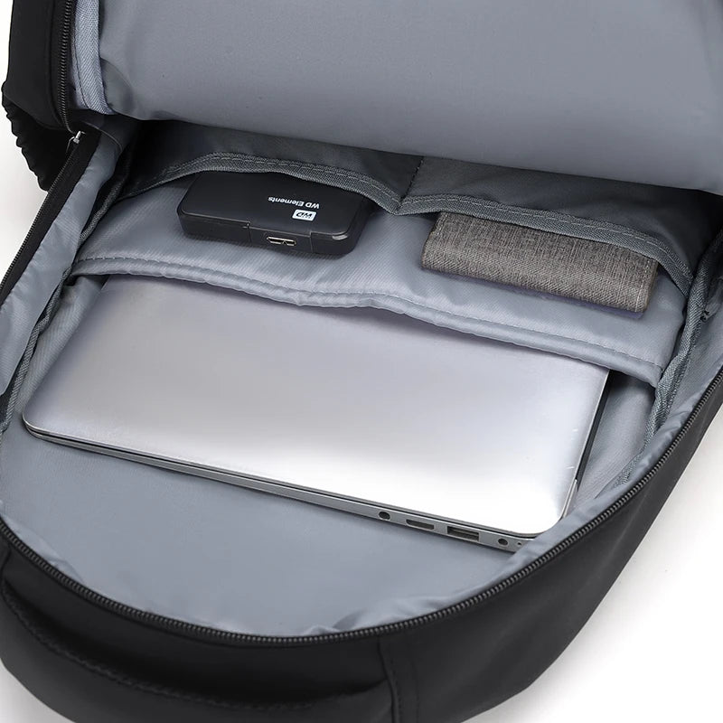 Large capacity multi-layer zipper backpack, suitable for commuting, leisure and sports travel, also an ideal student backpack.