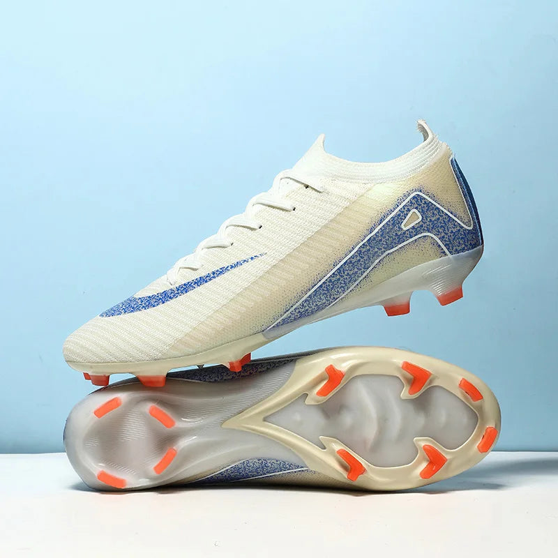 Nouvelles chaussures de football antidérapantes pour terrains de football, bottes d'entraînement, matchs, baskets unisexes de haute qualité pour adolescents, Chuteira De Campo