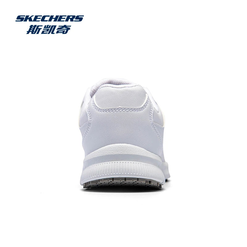 Skechers Chaussures Décontractées pour Hommes en Cuir, Baskets à Semelle Souple, Légères, pour la Course, l'Athlétisme, le Jogging et la Marche