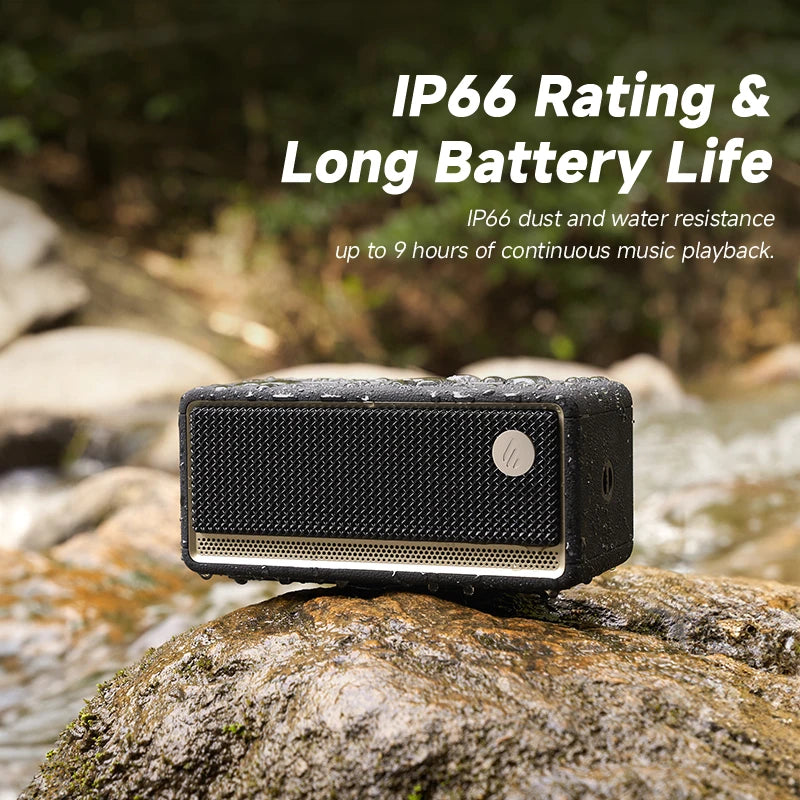 Edifier ES60 Enceinte Bluetooth portable Mini haut-parleur Barre de son sans fil 36W RMS Extérieur Étanchéité IP66 Longue autonomie