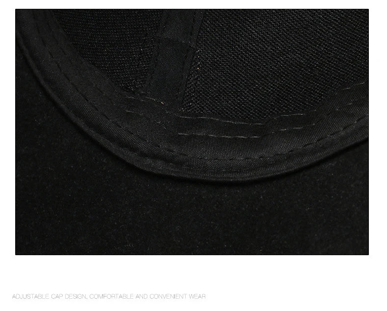 Casquette de baseball en laine tricotée pour l'hiver, cache-oreilles, casquette de baseball pour hommes, chapeaux chauds et épais avec protège-oreilles, casquettes de sport de golf, snapback
