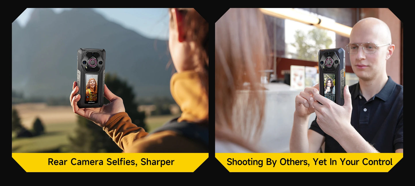 Ulefone Armor 30 Pro 5G Outdoor-Smartphone Android 14 6,95" 120Hz 32GB+512GB 12800mAh Nachtkamera 64MP NFC