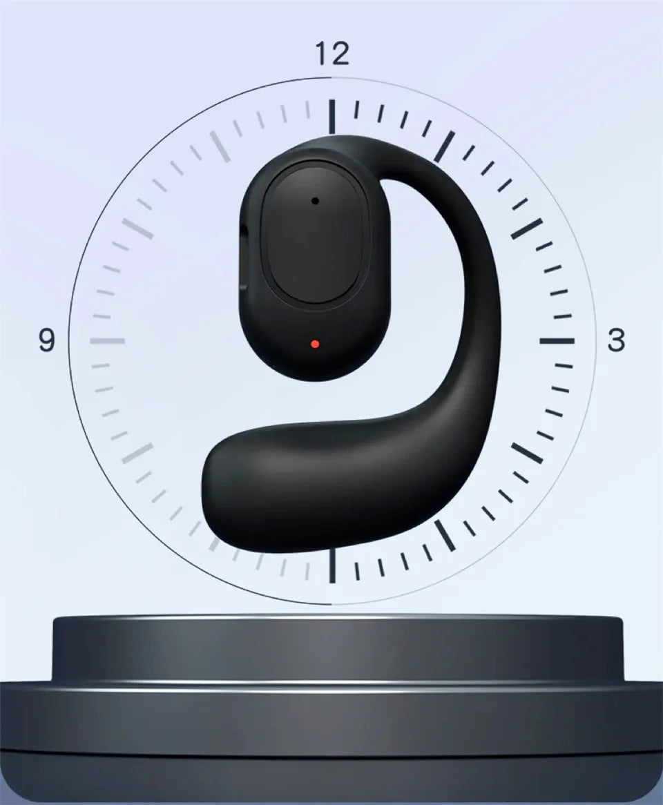 Kabellose Kopfhörer Bluetooth-Headset mit Mikrofon Knochenleitung Freisprech-Kopfhörer mit Geräuschunterdrückung zum Autofahren Audifonos