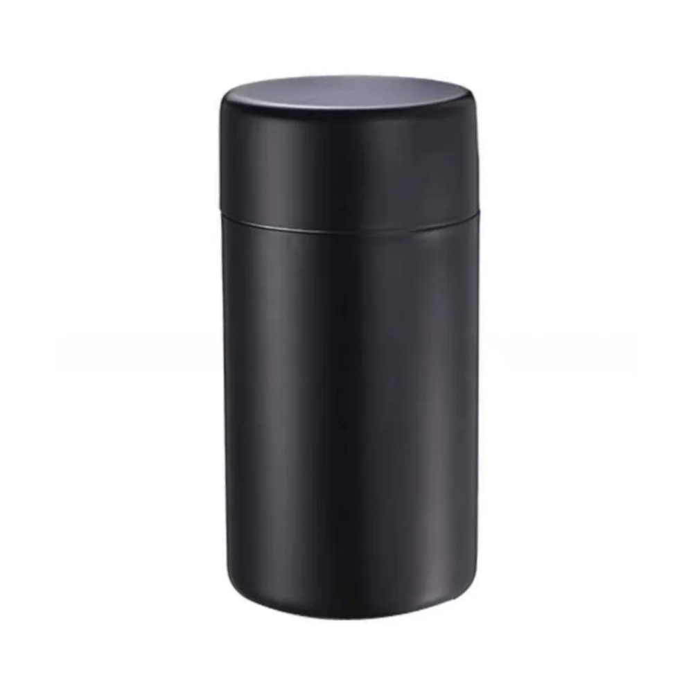 Hiqh Quality Stainless Steel Tea Tin 400ml/550ml Moisture-proof Tea Jar Large Capacity Sealed Tea Can for Home&Travel