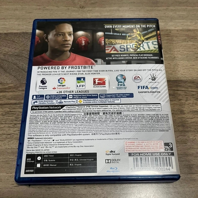 Playstation4 PS4 Gebrauchte Spiele-CD FIFA 17 Playstation4 Game Card Ps4 Spiele FIFA17