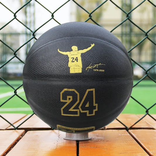 Silent Basketball Size 7# Dribbling Indoor Grooved Airless Foam Basketball Quiet Outdoor Dribbling Training Kobe Ball Gift