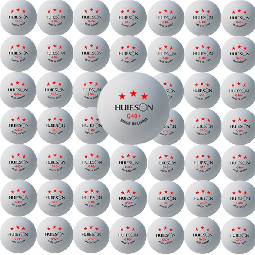Neue Huieson 3-Sterne 20~100 STÜCK ABS 40+ Material Professionelle Tischtennisbälle TTF Tischtennis Ping-Pong-Bälle für Wettkämpfe