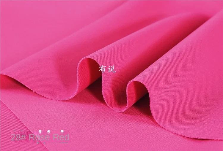 Space Cotton Fabric Thin Clothing Designer Four Sided Elastic Wholesale Cloth Diy Sewing Polyester Spandex Material