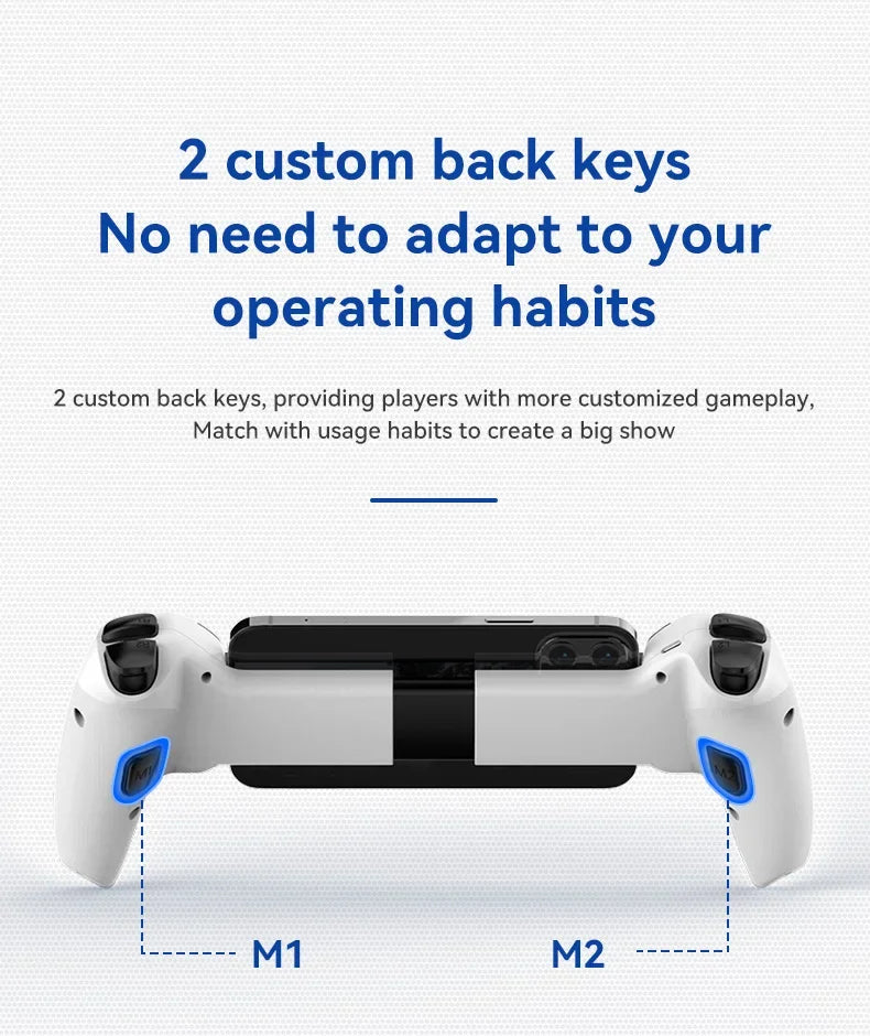 Hot Sale BSP D9 Tablet Controller Kabelloser Griff für Switch Game Bluetooth Stretching Joystick für PS3 PS4 Android IOS Gamepad