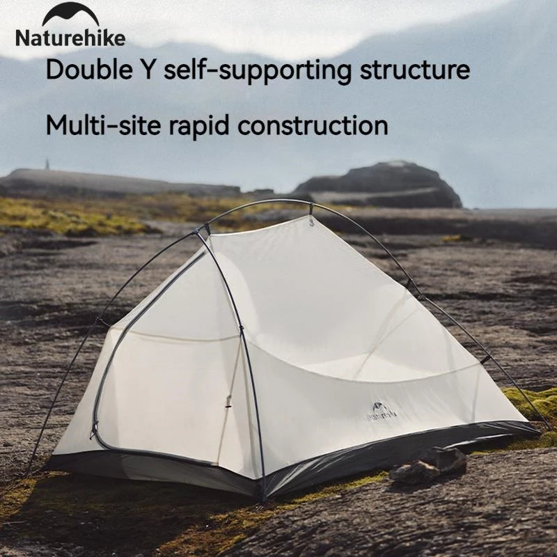 Naturehike Cloud Up Pro Tent 1/2/3 Person Lightweight 20D Nylon Waterproof Outdoor Camping Hiking Backpacking Ultralight Tent