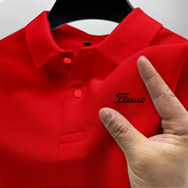 Herren Freizeit Polohemd Kurzarm, Oberteil bedruckt mit Street Letters, Hohe Qualität, Business, Sommer, Neu, S-4XL, 2026