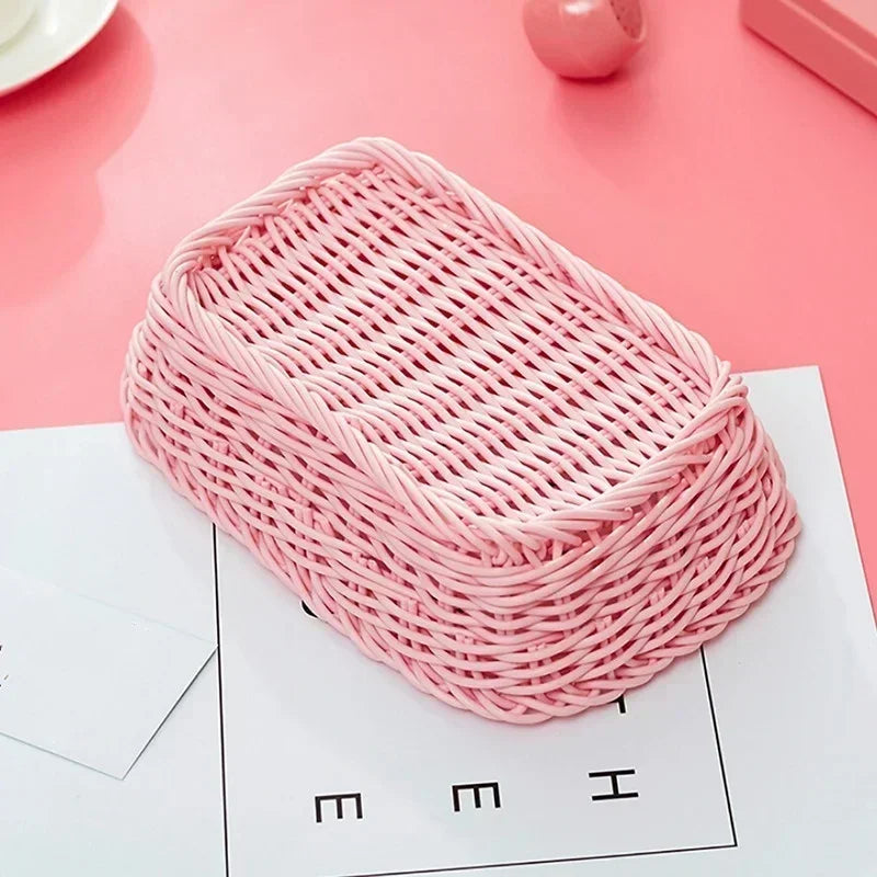 Plastic Storage Box Container Desk Organizers Stationery Cosmetics Toy Basket with Lid Drawer Jewelry Case Kitchen Home Supplies