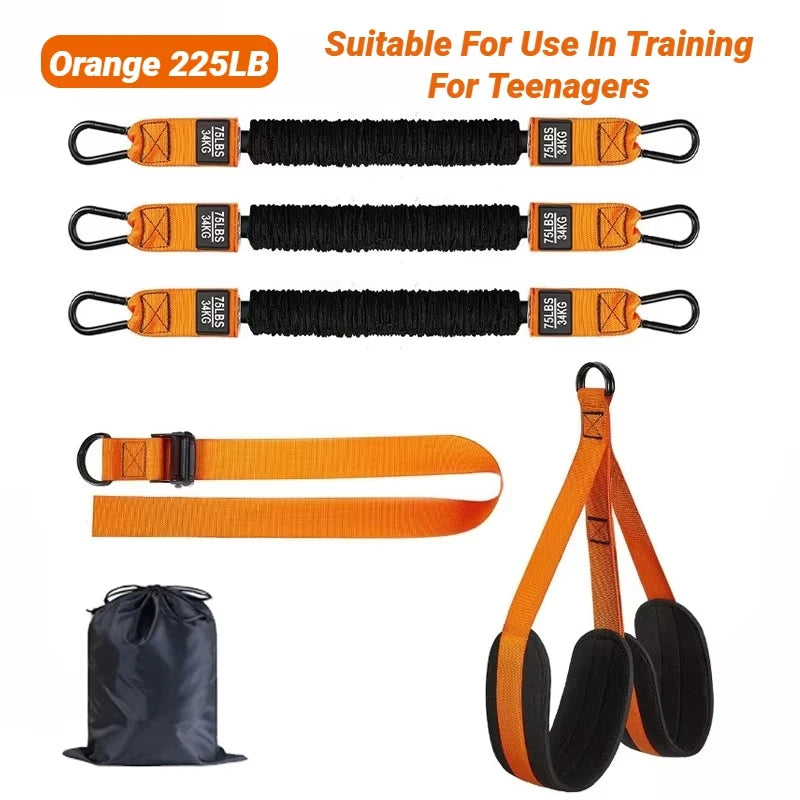 Klimmzug-Kraft mit Hilfstrainer, elastisches Seil, Klimmzugstange, Fitness, Zuhause, Herrenband, Latex-Hilfsgurt, Indoor-Übung