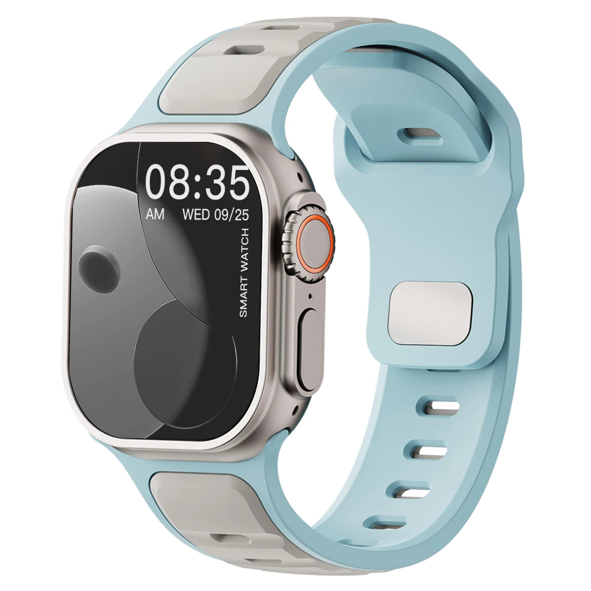 Für iWatch Series 11 10 9 8 7 6 5 4 SE3 Ultra 1 2 Silikonarmband Sportarmband für Apple Watch 49mm 46mm 45mm 44mm 42mm 41mm 40mm