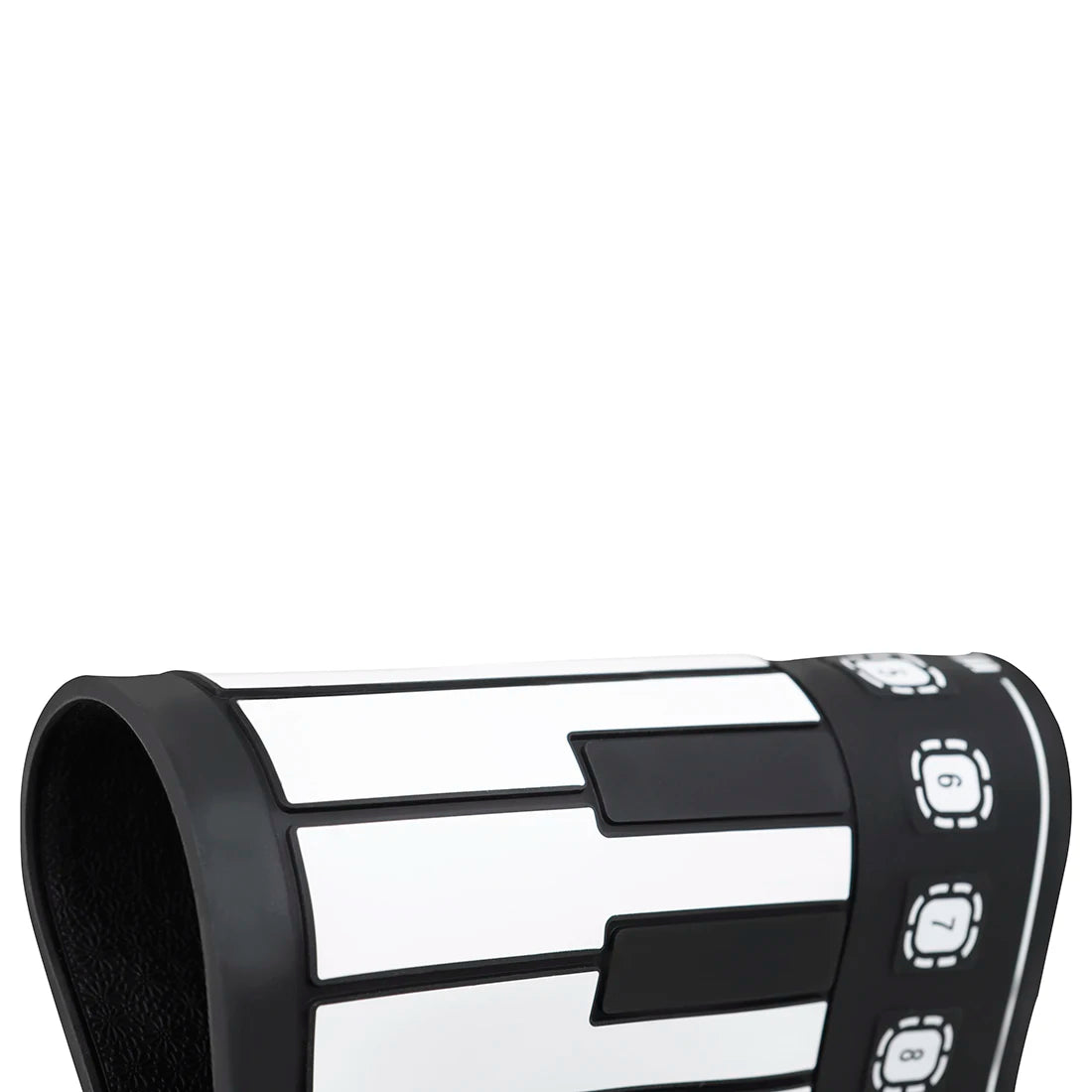 IRIN 49-Tasten Hand Roll Up Piano Silikon Tragbare Tastatur Musikinstrument für Bildung Faltbares Anfänger E-Piano