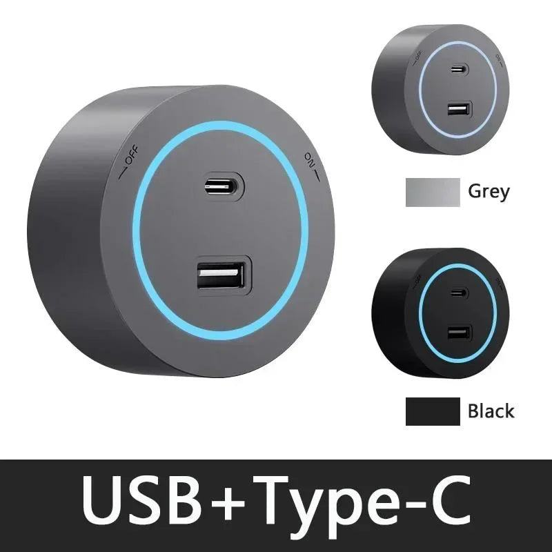 40cm 50cm Prise murale sur rail, prises mobiles, appareil électroménager haut de gamme, puissance 8000W, ports USB Type-C standard EU US UK