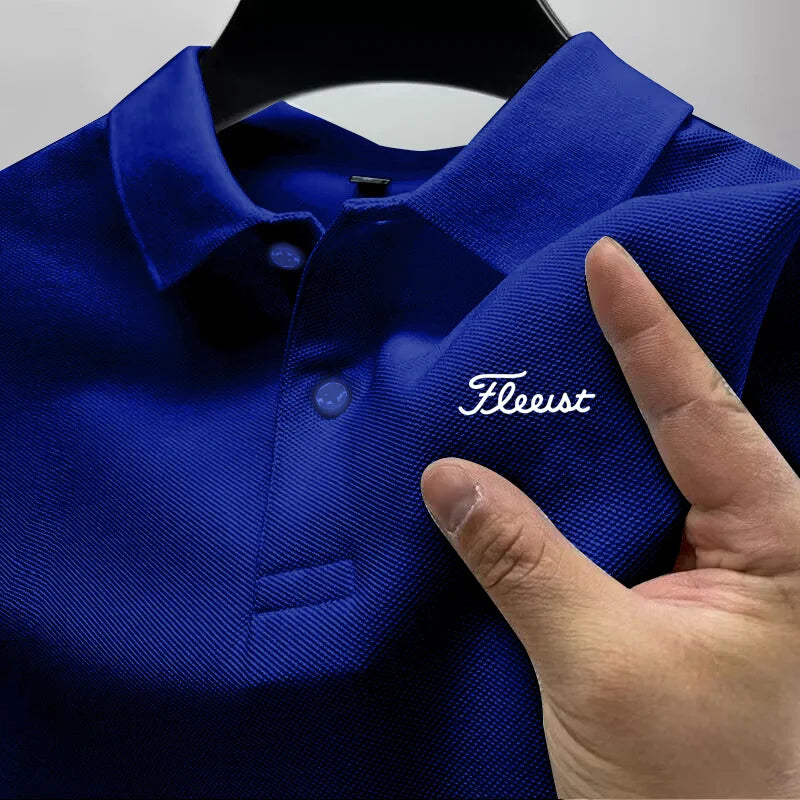 Herren Freizeit Polohemd Kurzarm, Oberteil bedruckt mit Street Letters, Hohe Qualität, Business, Sommer, Neu, S-4XL, 2026