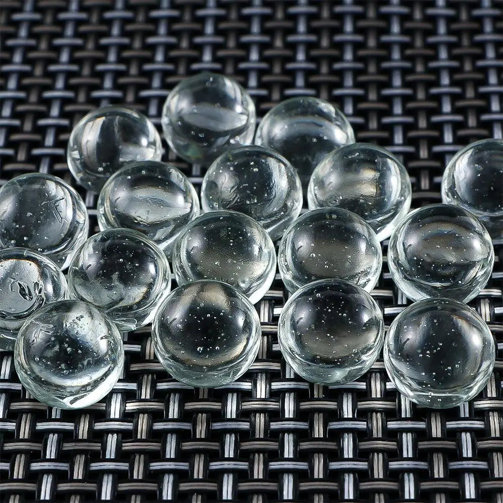 Billes de verre transparentes pour aquarium, billes de machine à billes, billes de verre, billes transparentes, billes de verre