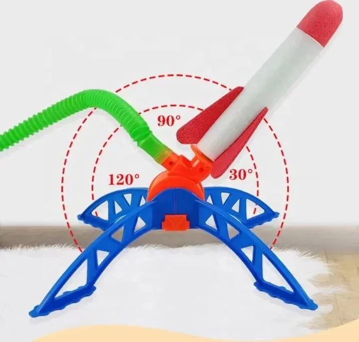 Fusée extérieure pour enfants, pompe à pied, costume de fusée planante à air comprimé, jeu de lanceur de fusée à air comprimé, cadeaux jouets pour enfants