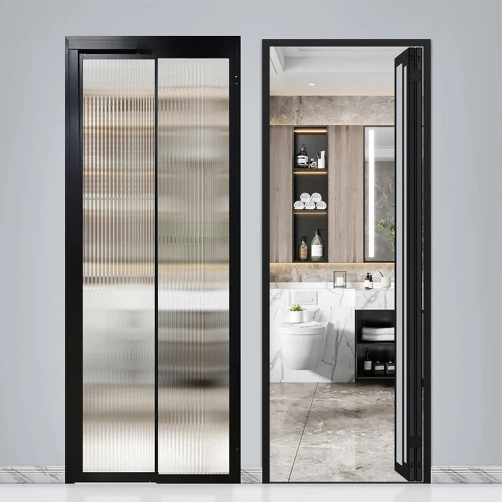 Neuestes Design Schiebetürsystem PT-Tür Vorderseite Innentür Flügeltür PD-Tür Aluminium Doppelverglast Aluminium Garten Haus Maßanfertigung
