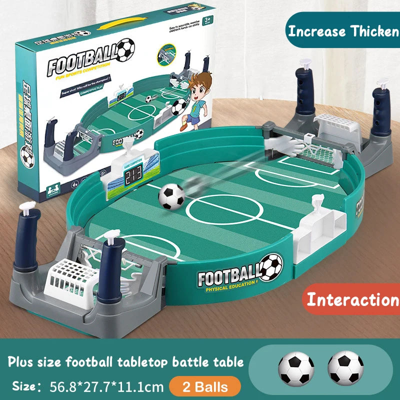 Fußballtisch für Familienfeier, Fußball-Brettspiel, interaktives Desktop-Fußballspielzeug, Geschenk für Kinder Jungen, Sport, Outdoor, tragbares Spiel