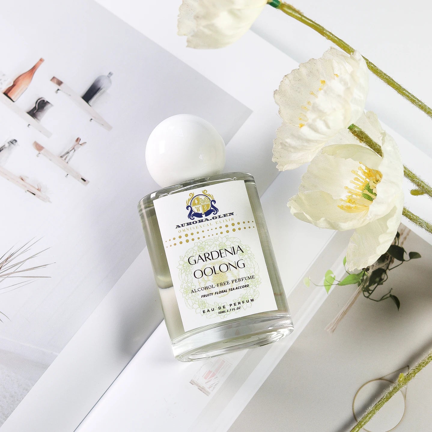 Gardenia Oolong Tee Duft Einfach Frisch Natürlich Fruchtig Tee Unisex Parfüm Lang Anhaltend Tee Blumiger Moschus 50ml Dating Duft