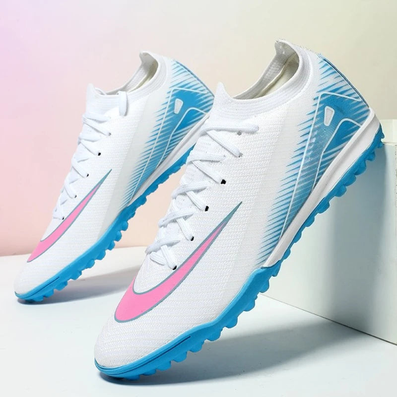 Nouvelles chaussures de football antidérapantes pour terrains de football, bottes d'entraînement, matchs, baskets unisexes de haute qualité pour adolescents, Chuteira De Campo