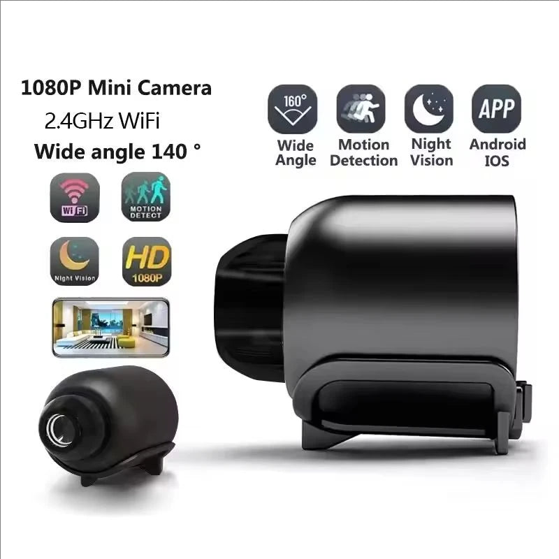 Mini caméra 1080P Nouvelle X5 Vision Nocturne Légère Portable Caméras Premium Détection de Mouvement Caméra de Surveillance Sans Fil