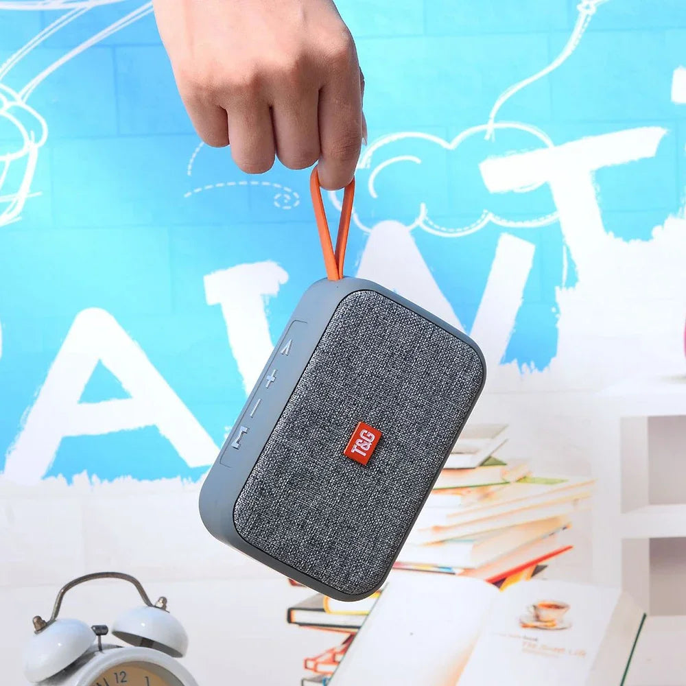 Portable Bluetooth Speaker Radio FM Mini Wireless Waterproof Subwoofer Sound Box Music Caixa De Som Small Woofer Column Bass Mp3