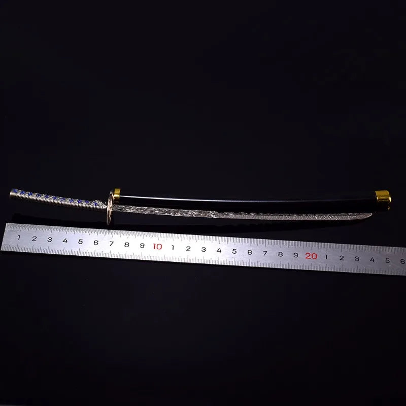 26cm Shadow of The Stars Sword Japanese Game Keychain Weapon Model Katana Accessorie Keychain Ornaments Gifts Crafts Collection