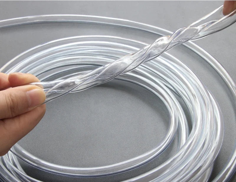 Tuyaux en plastique PVC transparent de haute qualité pour pompe à eau, tubes pour aquarium, tuyaux d'arrosage 2 3 4 5 6 8 10 12 14 16 18 20 25mm