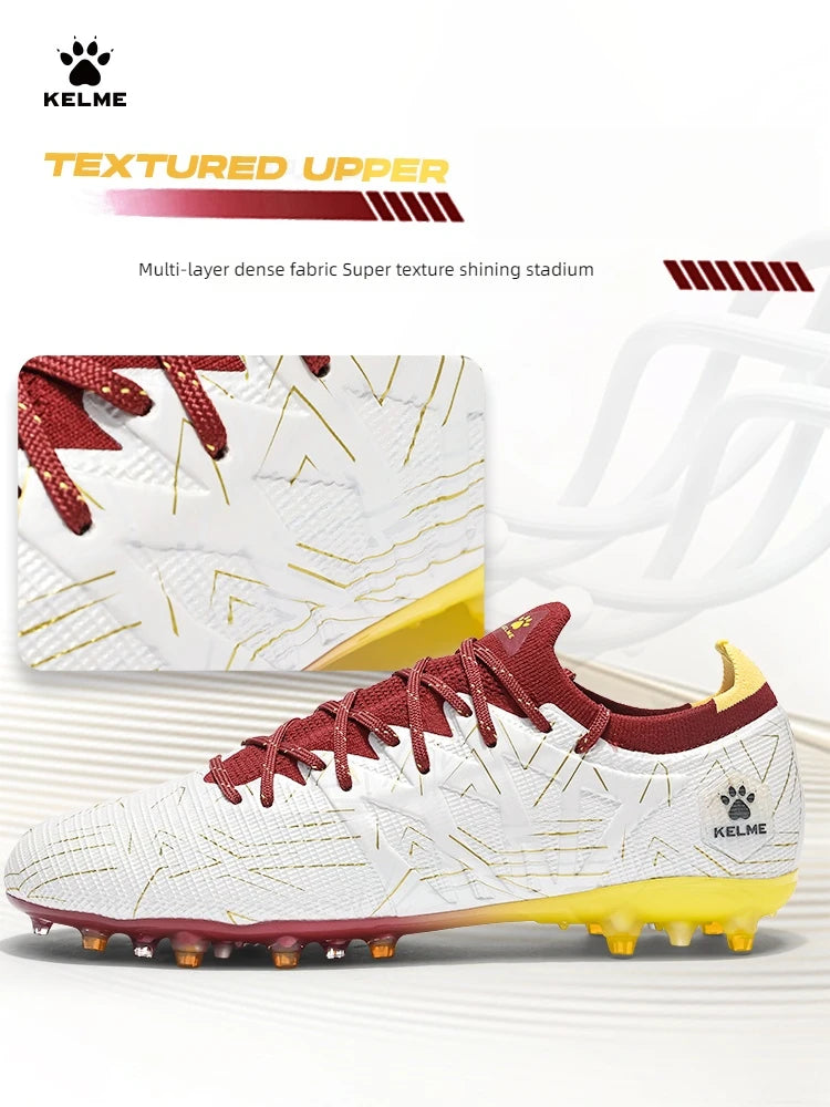 Chaussures de football KELME pour adultes, crampons courts Disease Electric 3.0 pour hommes, chaussures de football pour enfants MG, chaussures d'entraînement de match professionnelles