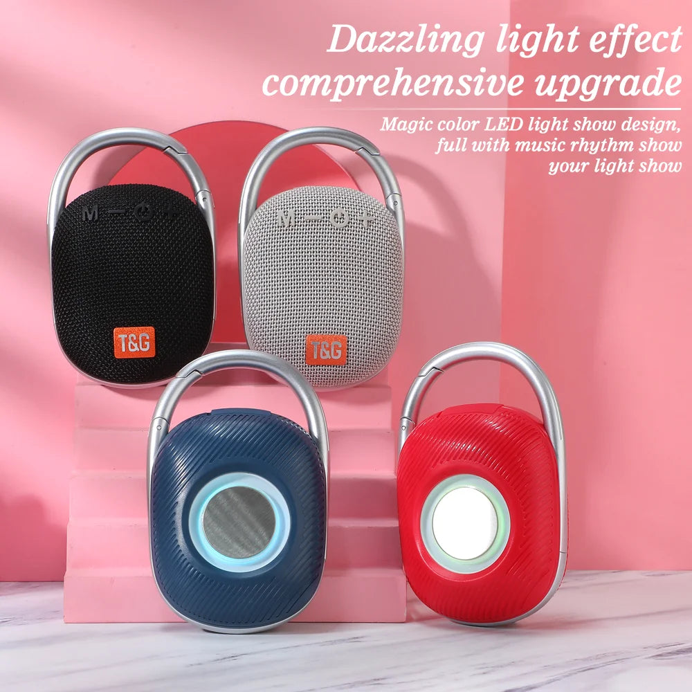 Mini enceinte Bluetooth portable, boîte à musique sans fil, petit caisson de basses, basse, PC, TV, radio FM, étanche, Caixa De Som Mp3