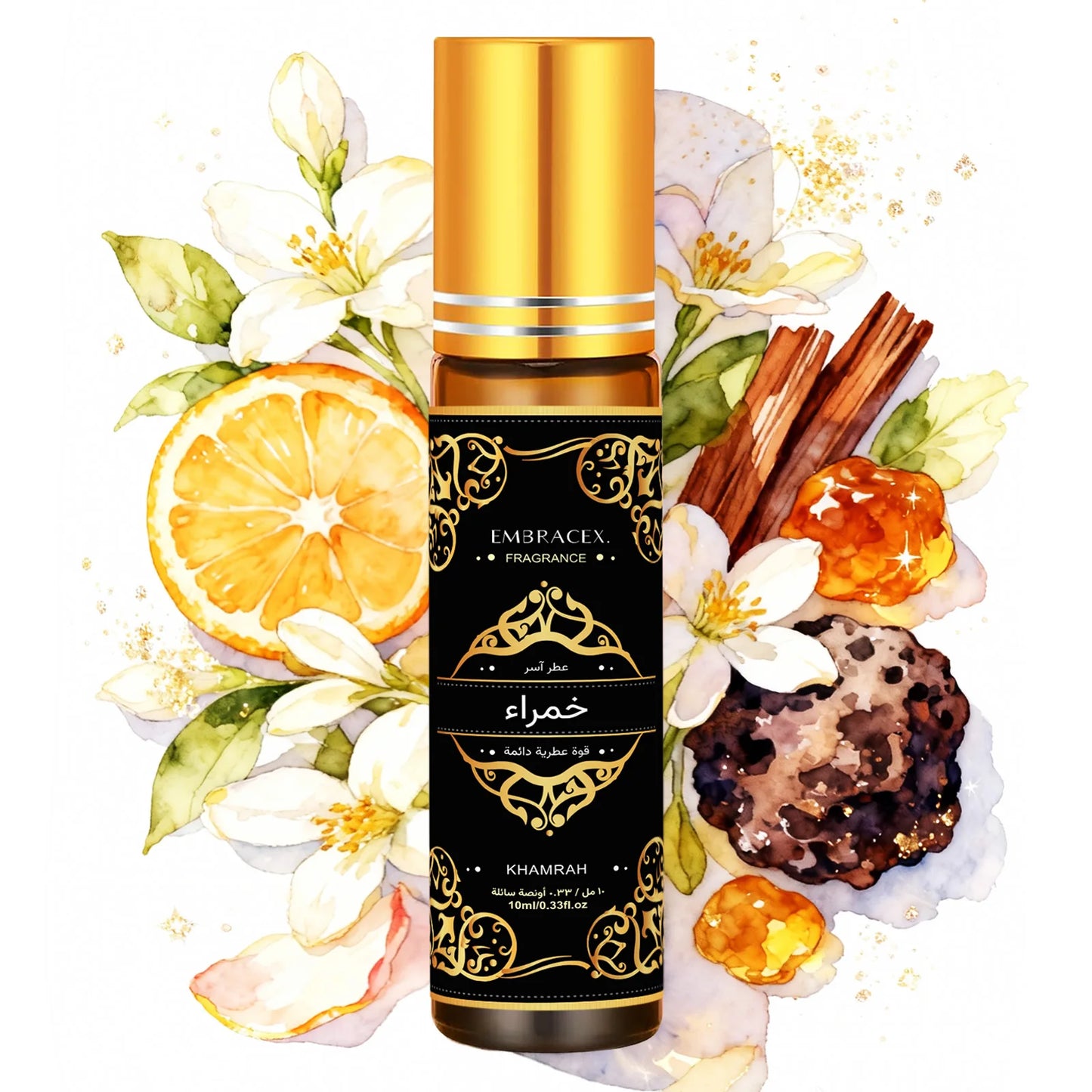 6er-Set 10ml Roller ätherische Öle Eid al-Fitr Geschenk Parfümöl Hautpflege Gesichtsöl Körperpflege Luftbefeuchter Sechs langanhaltende Düfte