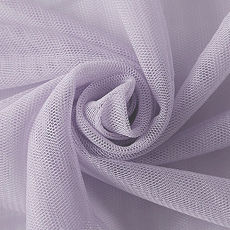 Tissu de Tulle à Mailles Douces Encrypté pour Coudre Décorations de Mariage Rideaux Moustiquaires Robe de Mariée Tissus de Couture DIY1m/5m/10m