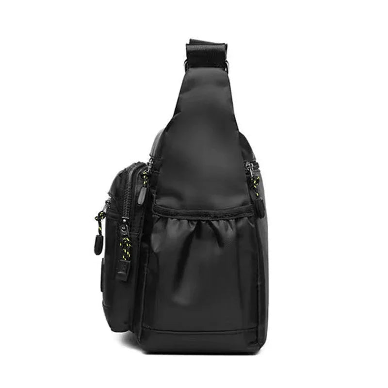 Herren Business Umhängetasche mit mehrlagigen Taschen und verstellbarem Schultergurt für Arbeit und Reisen