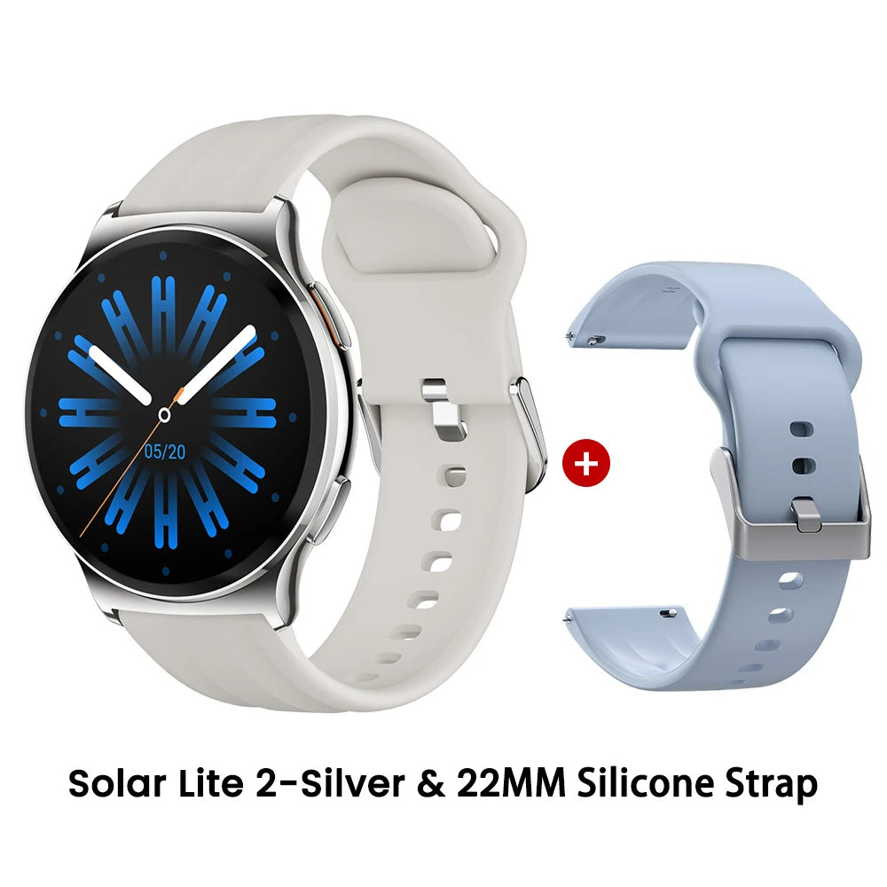 HAYLOU Solar Lite 2 Smartwatch 1.43'' AMOLED Display 24h Health Monitoring 150+ Sports Modes Voice Calling Smart Watch 1ATM