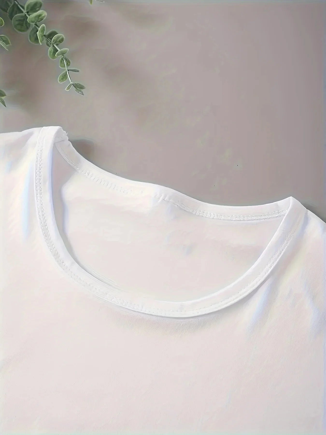 Kurzärmeliges Paris Eiffelturm bedrucktes Rundhals-T-Shirt für Damen – lässig, Sommer, Frühling, ästhetische Kleidung