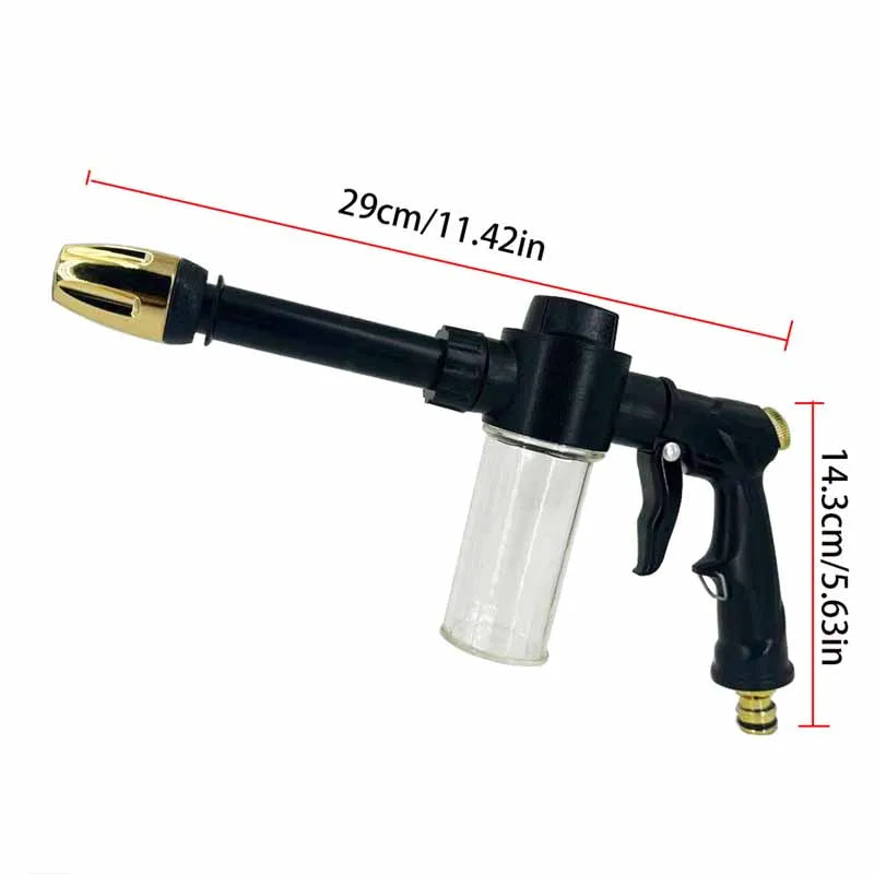 25FT-125FT Garden Flexible Magic Hose High-Pressure Foam Gun, Multi-Mode, Garden Irrigation Pipe, Watering Tool