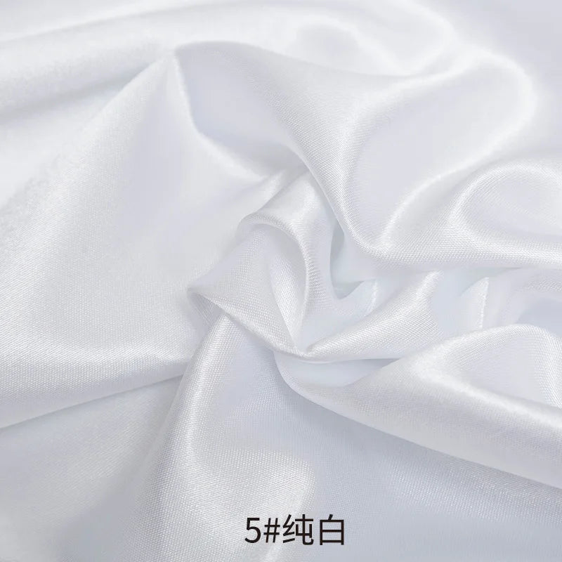 0.5m/1m/5m Satin Lining Fabric For Sewing Dress Lining,Pajamas,Decoration Cloth Tablecloth Decorative Fabric Handmade DIY Fabric