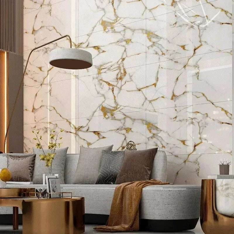 10 autocollants muraux 3D effet marbre imperméables et auto-adhésifs pour salle de bain, cuisine, rénovation de murs et de sols, décoration intérieure