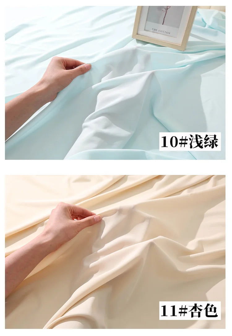Tissu de doublure élastique doux et respirant de 150x50cm/500cm pour doublure de robe, doublure de vêtement de protection solaire pour chemise de base, tissu DIY fait à la main