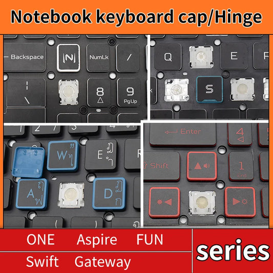 Tastatur Laptop Für Acer Nitro 5 AN515-51 AN515 AN515-52 AN515-53 AN515-41 AN515-42 AN515-31-56 Tastenkappe und Scharnier Ersatz