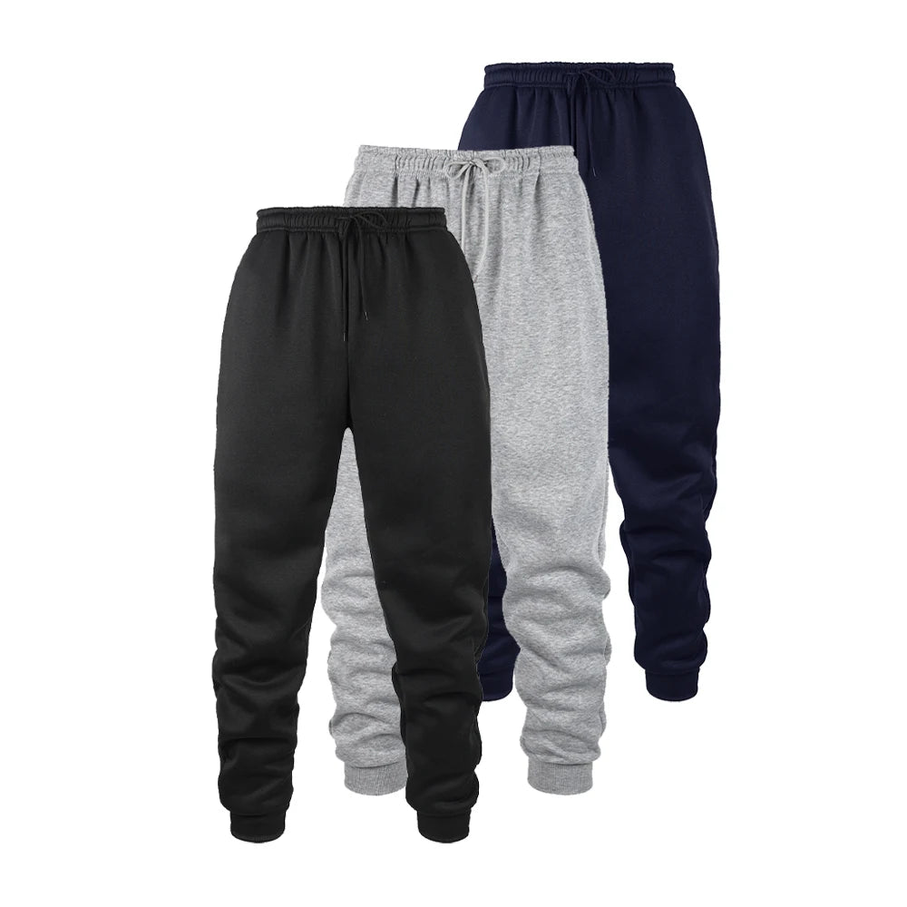 Pantalon de jogging pour homme, pantalon de sport, pantalon de fitness, pantalon de course, couleur unie, pantalon de survêtement facile à assortir, pantalon d'intérieur