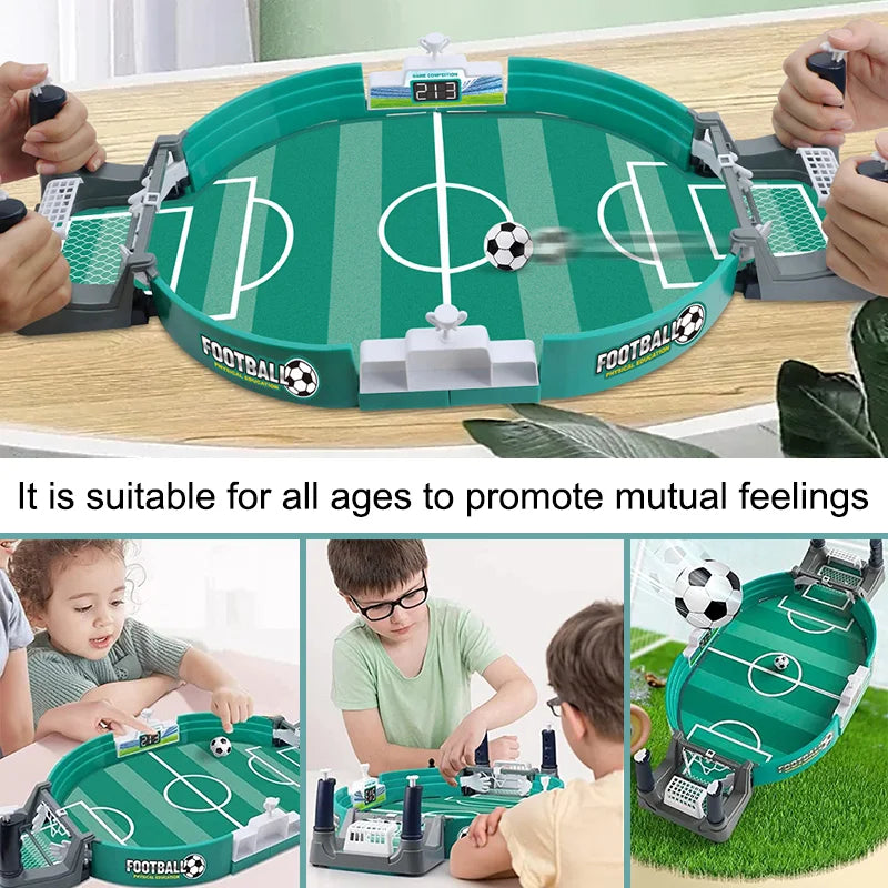 Fußballtisch für Familienfeier, Fußball-Brettspiel, interaktives Desktop-Fußballspielzeug, Geschenk für Kinder Jungen, Sport, Outdoor, tragbares Spiel