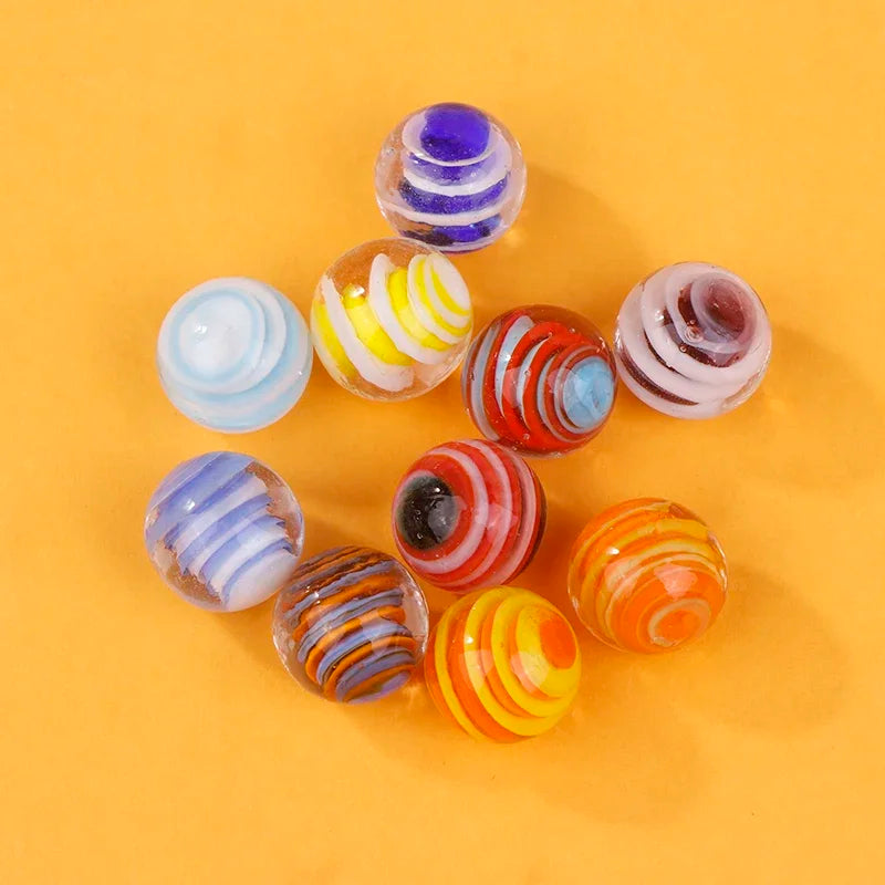 Billes 16MM Verre en Cristal 10PCS Boule en Verre Teinté Accessoires de Photographie Vase Aquarium Décoration de Chambre Boules de Noël