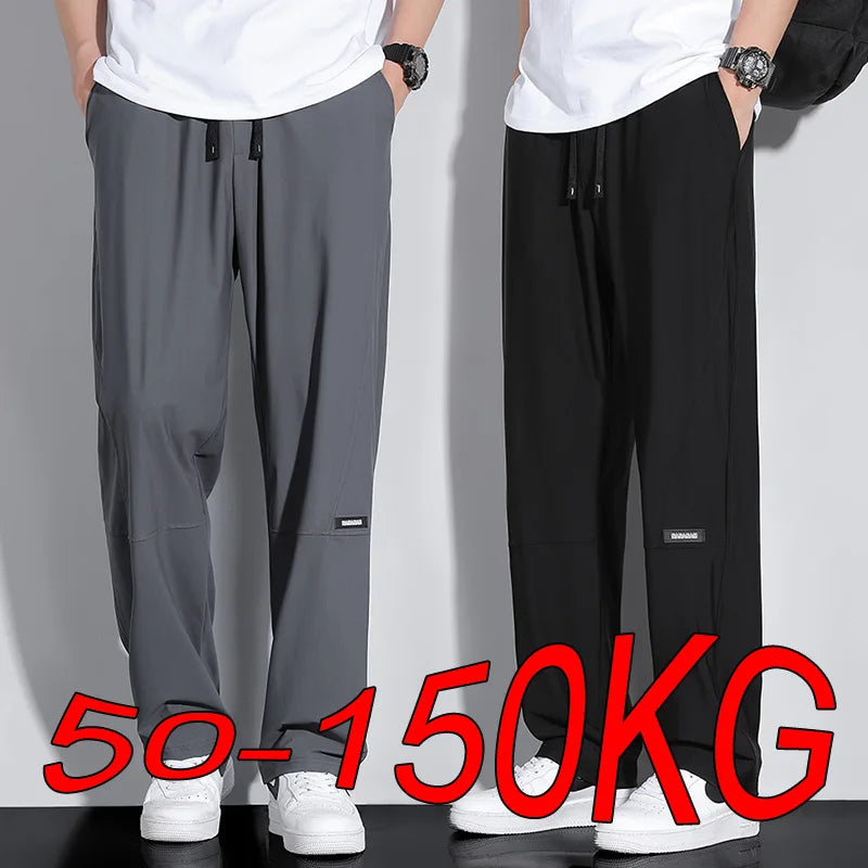 Große Größen 8XL 9XL 10XL Herren Hoch elastische Jogginghose Große Größe Fitnessstudio Jogger Laufen Schnell trocknende Sporthose Herren Bekleidung